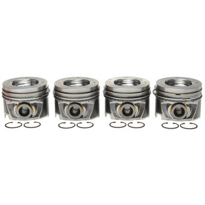 Mahle Original/Clevite Piston and Ring - Cast - Dish - 4.055 in Bore - 3.0 x 2.0 x 3.0 mm Ring Groove - Flat -