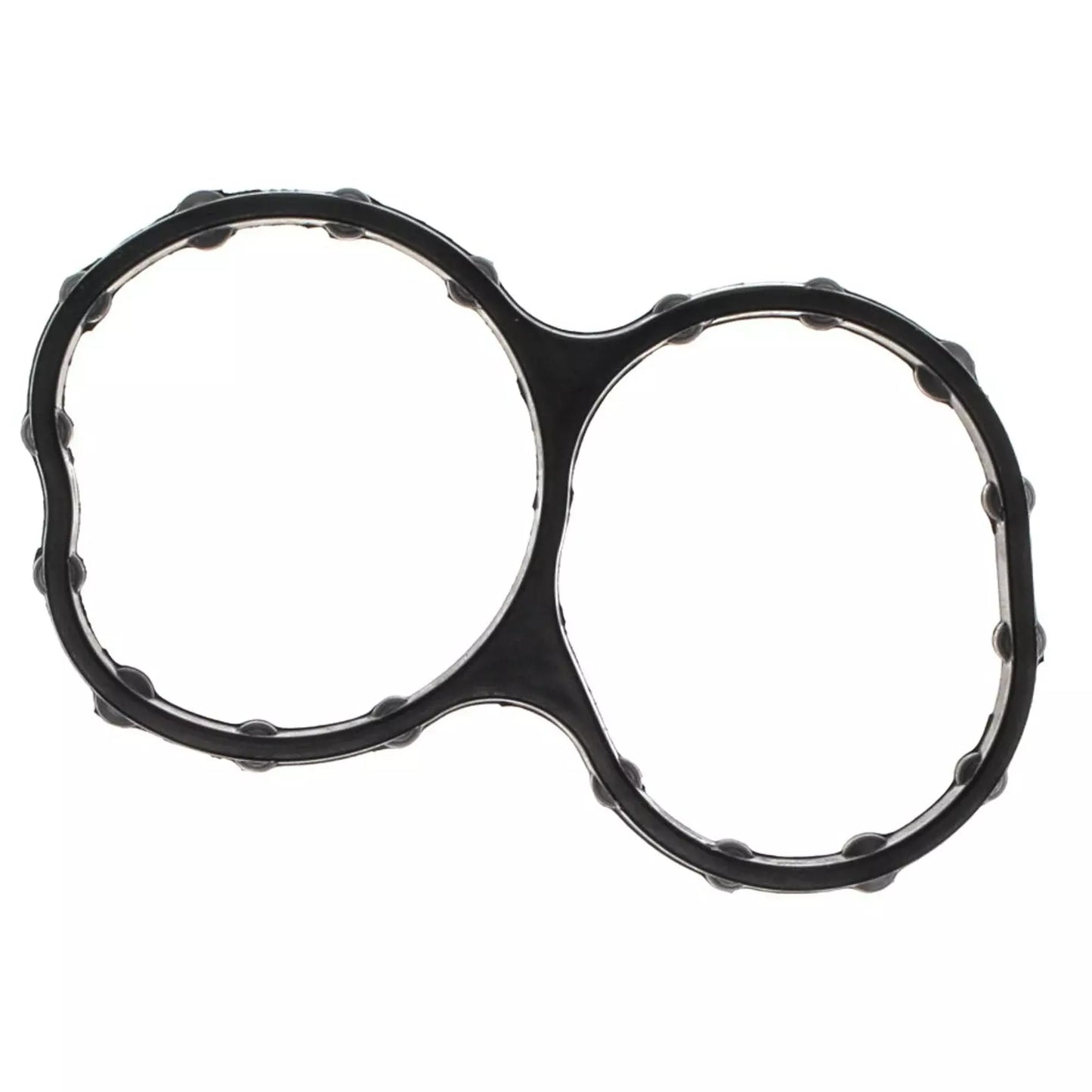 Mahle Original/Clevite Oil Filter Adapter Gasket - 0.26 in Thick - 1.3 in Inside Diameter - Rubber - Ford Coyote -