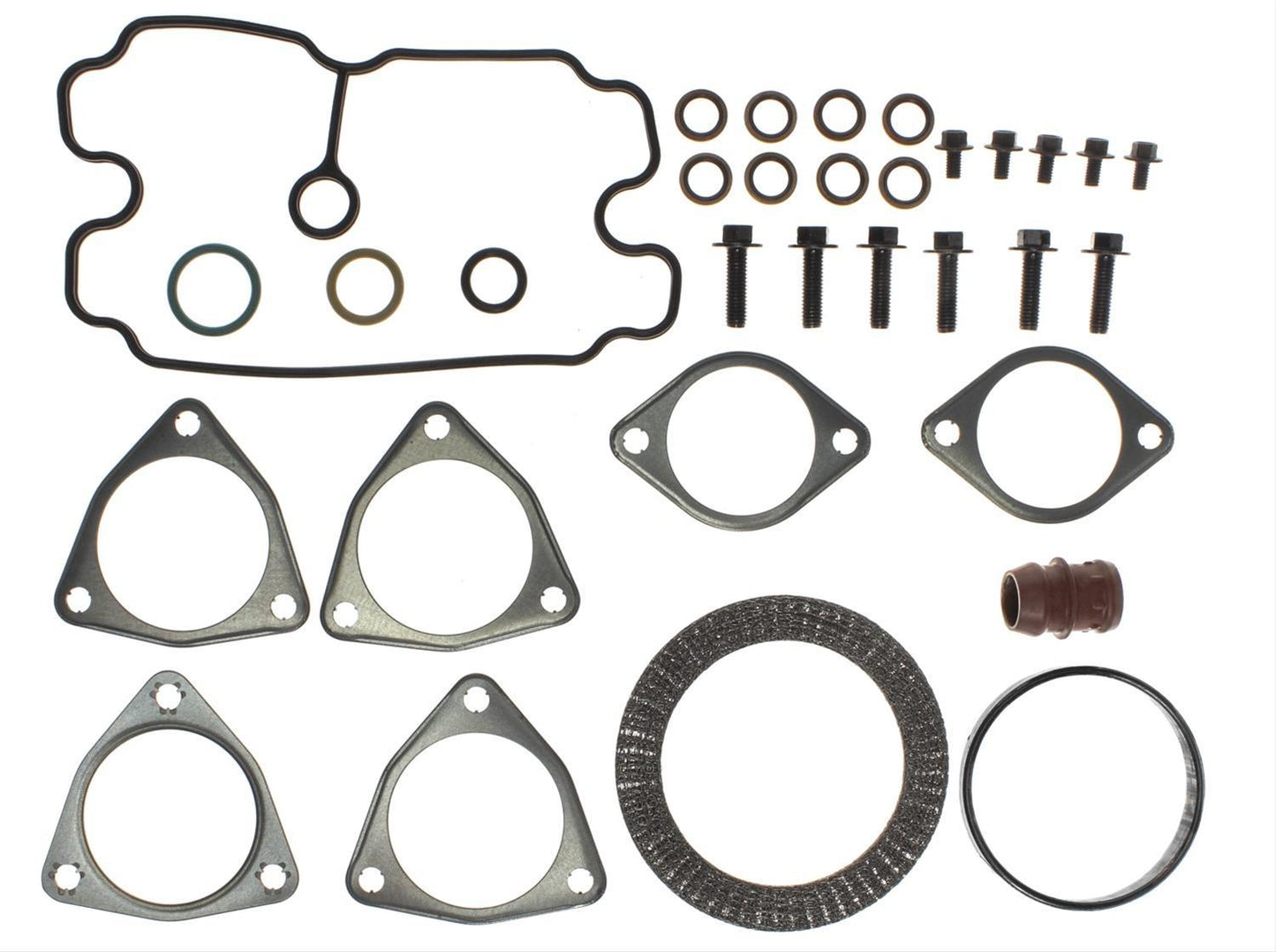 Mahle Original/Clevite Turbocharger Mounting Gasket - Hardware / O-Rings / Seal Included - Ford PowerStroke - Kit