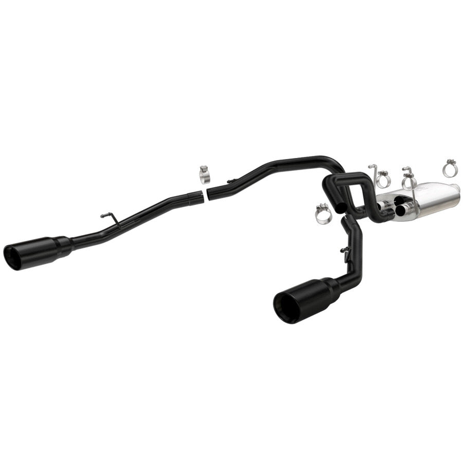 Magnaflow Perf Exhaust Exhaust System - Street Series - Cat-Back - Dual Rear Exit - 2.5 in Diameter - Dual 5 in Tips -