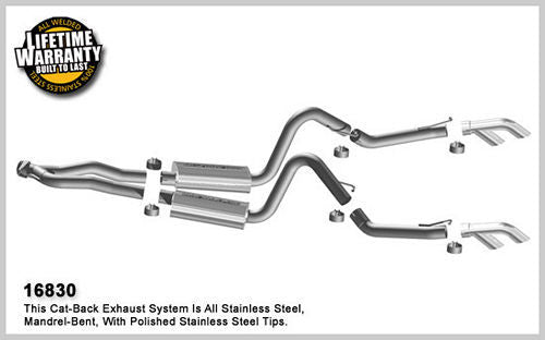Magnaflow Perf Exhaust 75-81 Firebird Cat Back Exhaust System