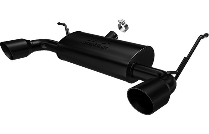 Magnaflow Perf Exhaust Exhaust System - Street - Cat-Back - 2.5 in Tailpipe - 4 in Tips - Stainless - Black - 3.6 L -