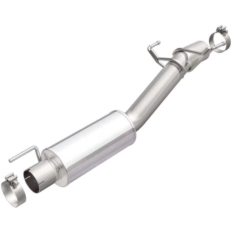 Magnaflow Perf Exhaust Muffler - D-Fit - 3.5 in Center Inlet - 3.5 in Center Outlet - 14 x 6 in Round Body - Stainless