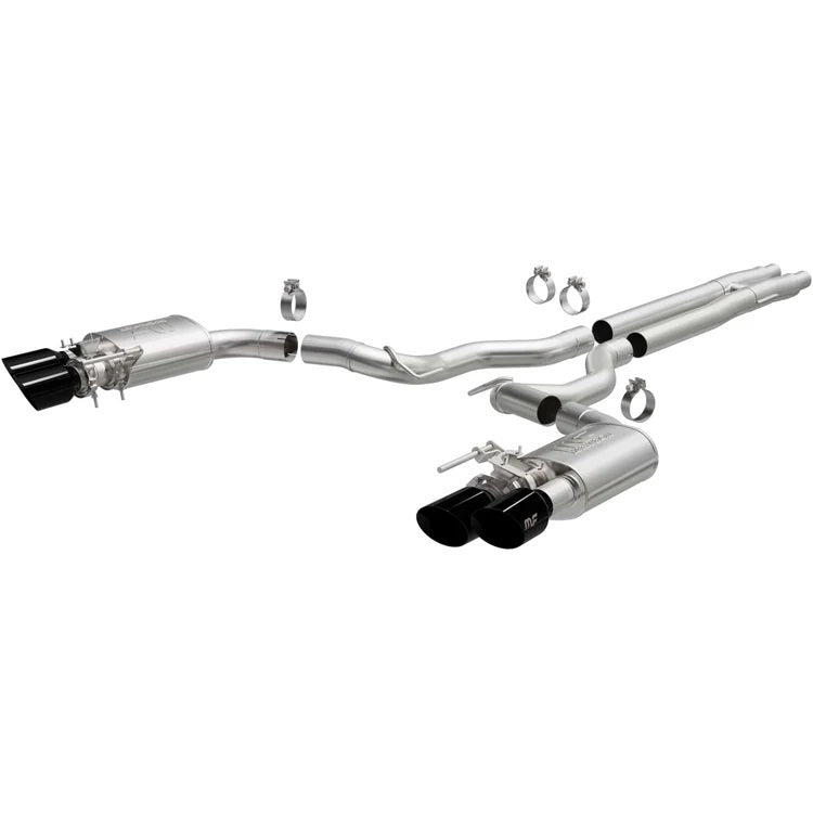 Magnaflow Perf Exhaust Exhaust System - Competition Series - Cat-Back - 3 in Diameter - Dual Rear Exit - 4.5 in Black