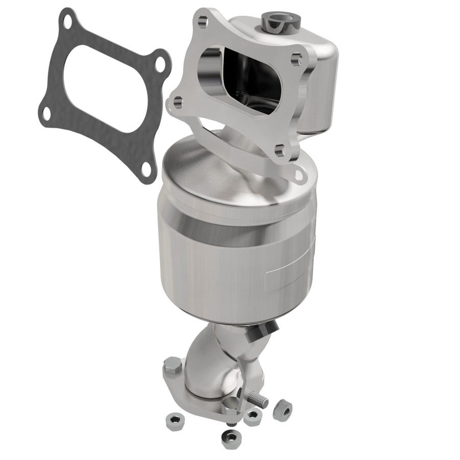 Magnaflow Perf Exhaust Catalytic Converter - OEM Grade - Flanged Inlet / Outlet - 15 in Long - Gasket Included -