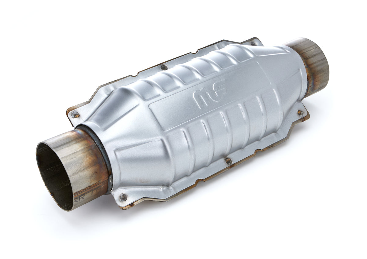 Magnaflow Perf Exhaust Catalytic Converter - Universal-Fit - 3 in Inlet - 3 in Outlet - Oval - 5.5 x 12 in Case - 16