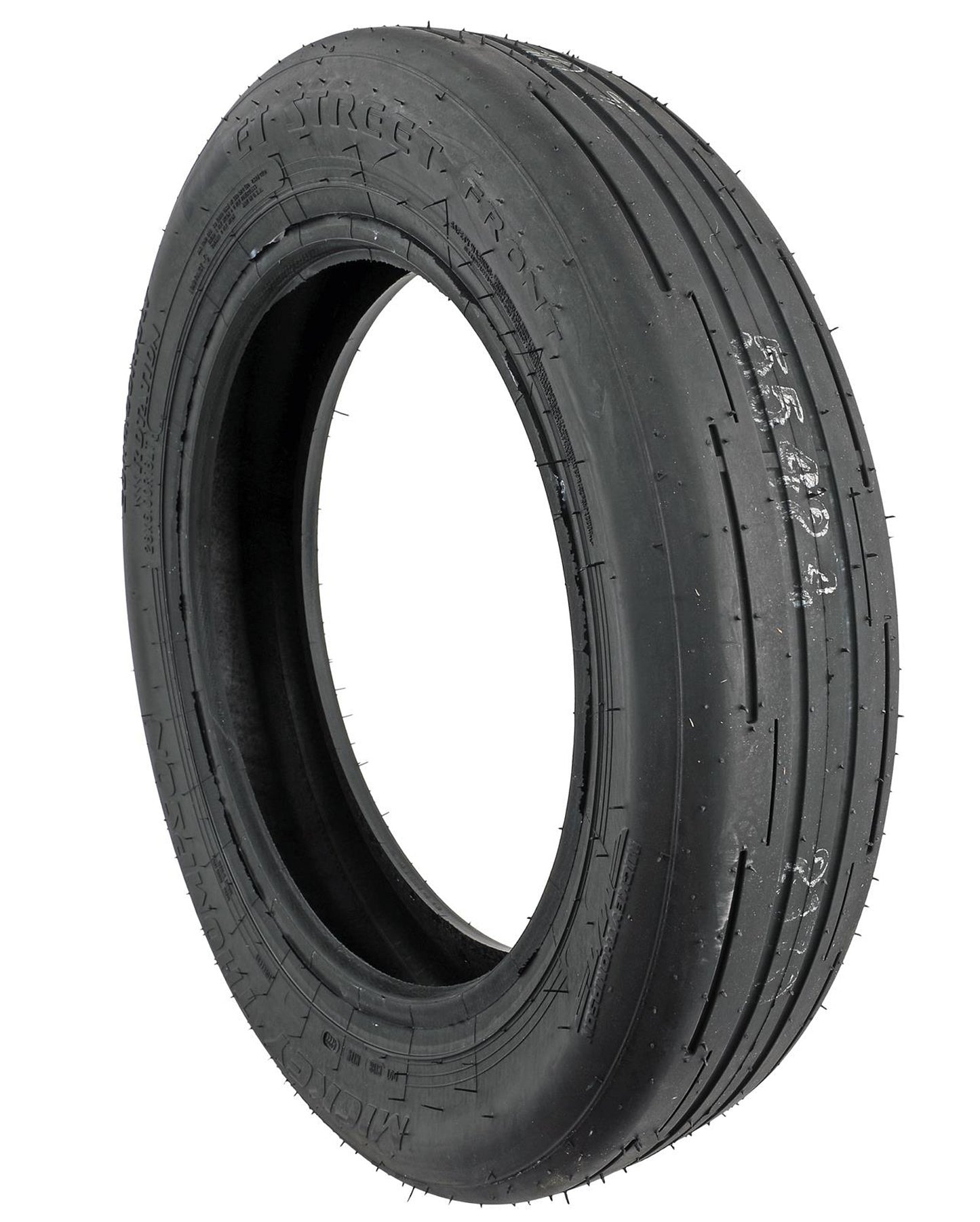 Mickey Thompson Tire - ET Street Front - 28.0X6.00R-18LT - Radial - DOT Approved - Black Sidewall - Each