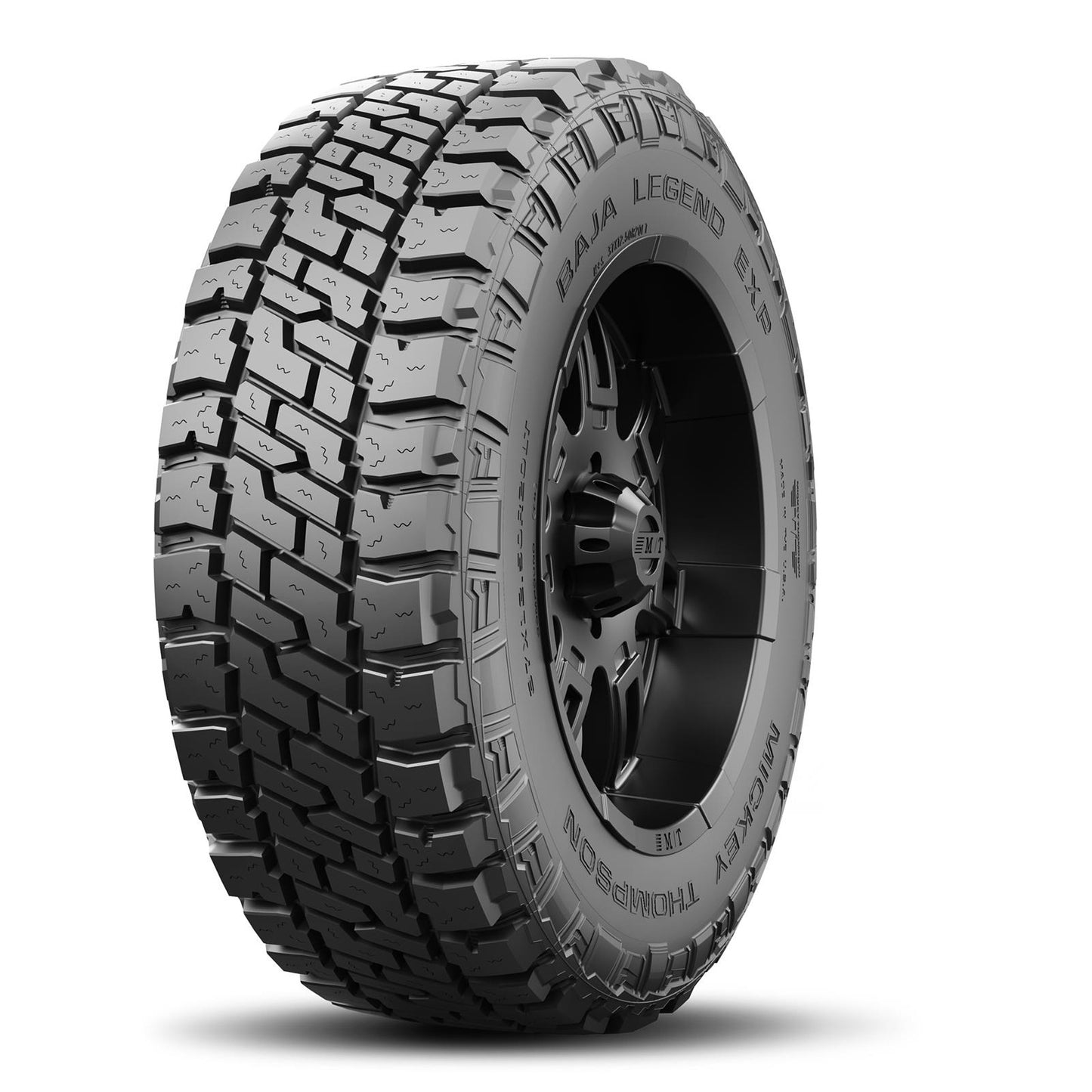 Mickey Thompson Tire - Baja Legend EXP - LT305/60R18 - Radial - 3750 lb Max Load - White Letter Sidewall - Each