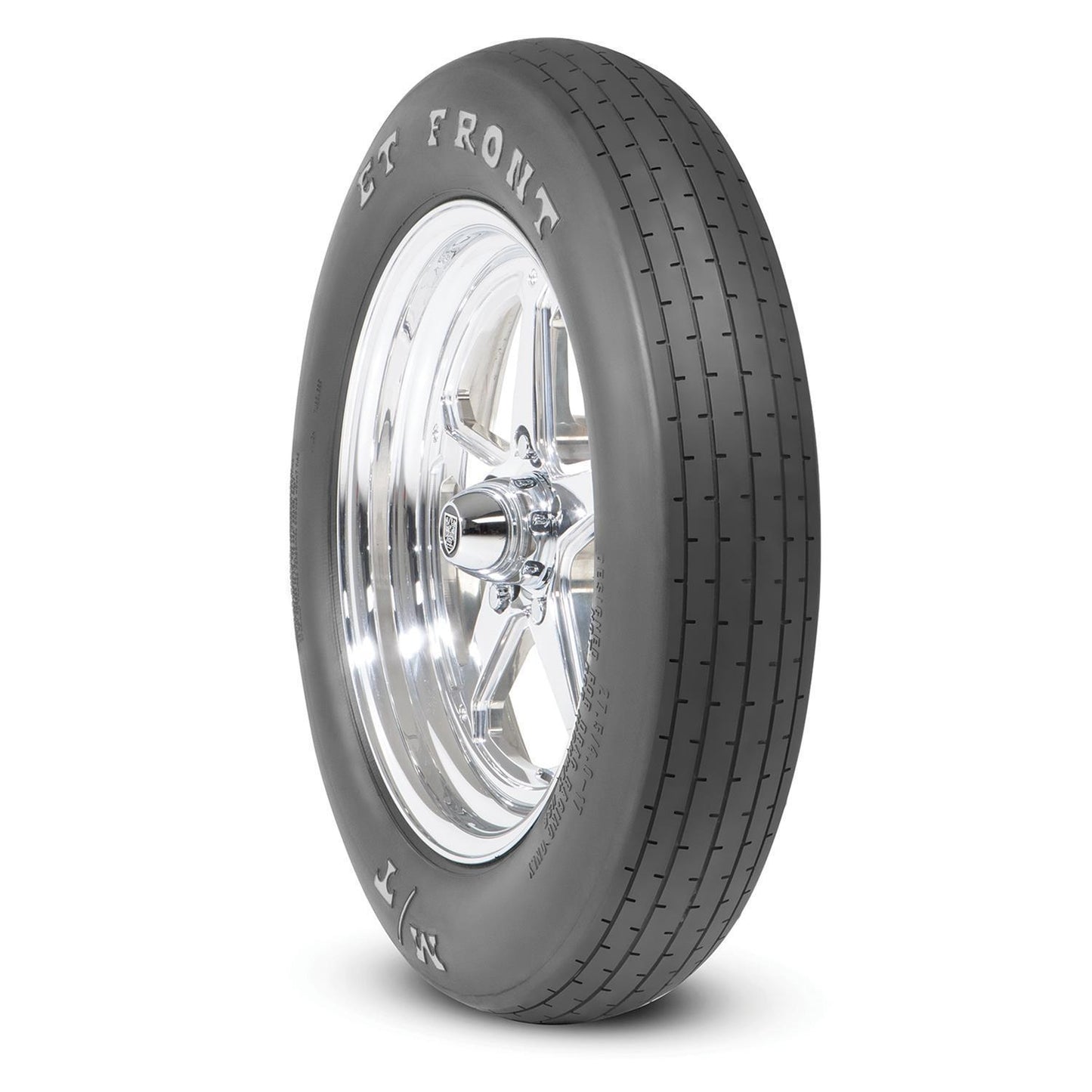 Mickey Thompson Tire - ET Front - 26.0 X 4.0-17 - Bias-Ply - White Letter Sidewall - Each