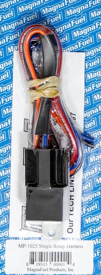 Magnafuel/Magnaflow Fuel Systems Relay Switch - Single Pole - 30 amps - 12V - Wiring Included - Universal - Kit