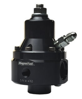 Magnafuel/Magnaflow Fuel Systems Fuel Pressure Regulator - ProStar EFI Boost - 35 to 85 psi - In-Line - 8 AN O-Ring