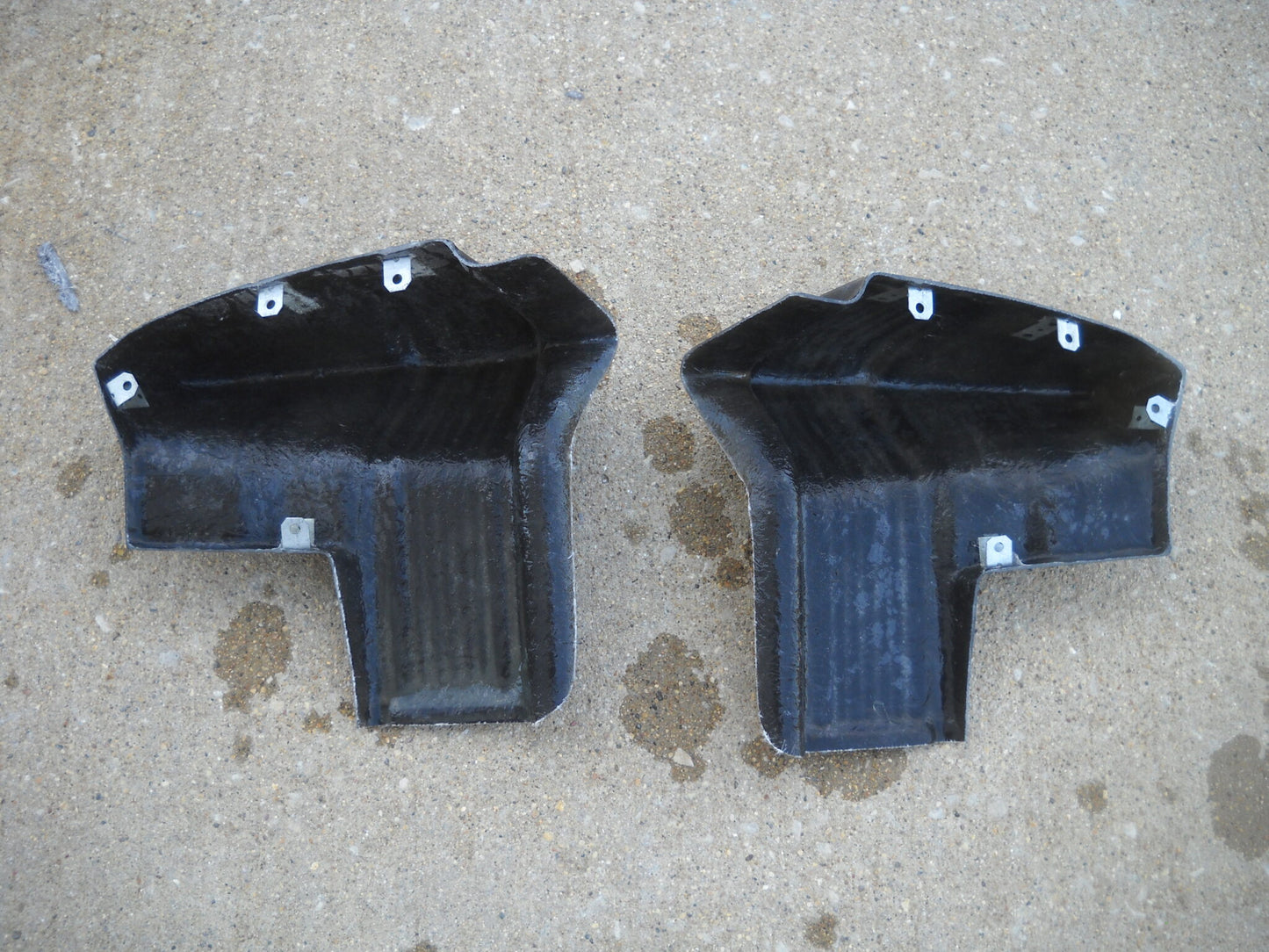 1965 Fiberglass GTO Taillight Quarter Extension Pieces (Pair) - Glasstek MS033 - view 2