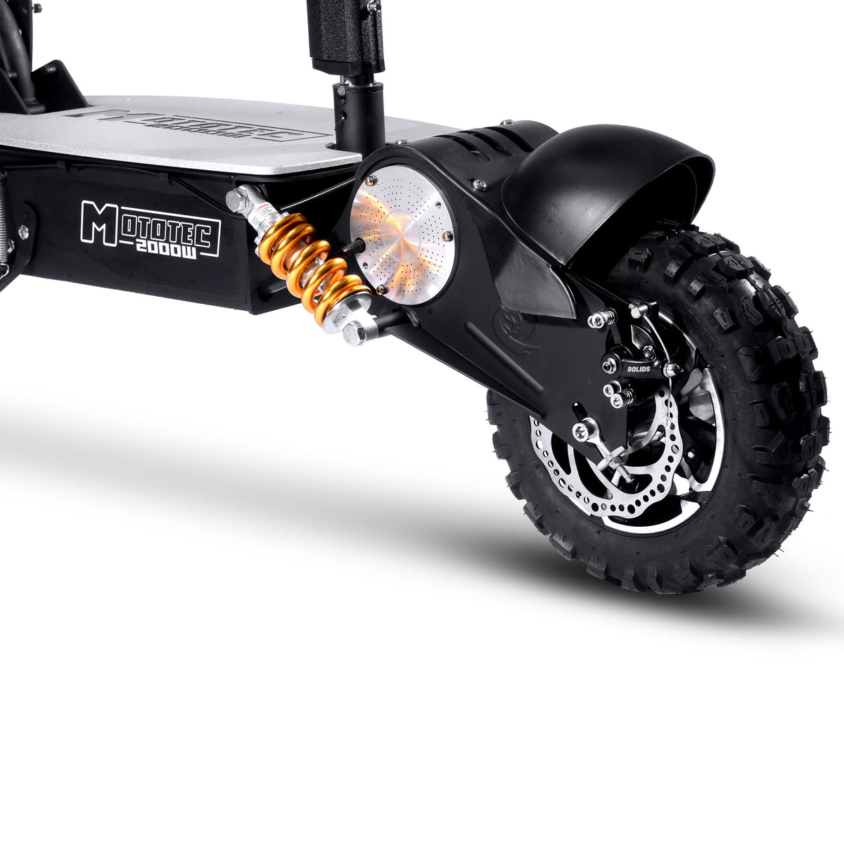 MotoTec 2000W 48V Electric Scooter Black - view 10