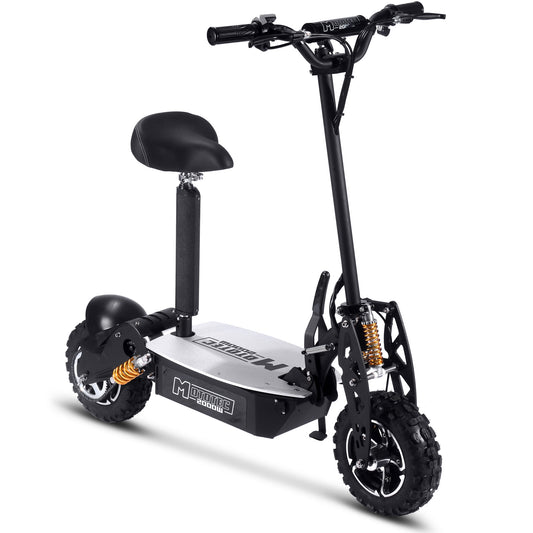 MotoTec 2000W 48V Electric Scooter Black - view 2