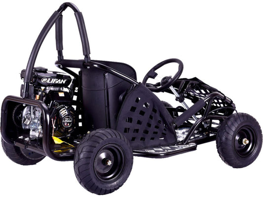 MotoTec Off Road Go Kart 79cc Black - view 2