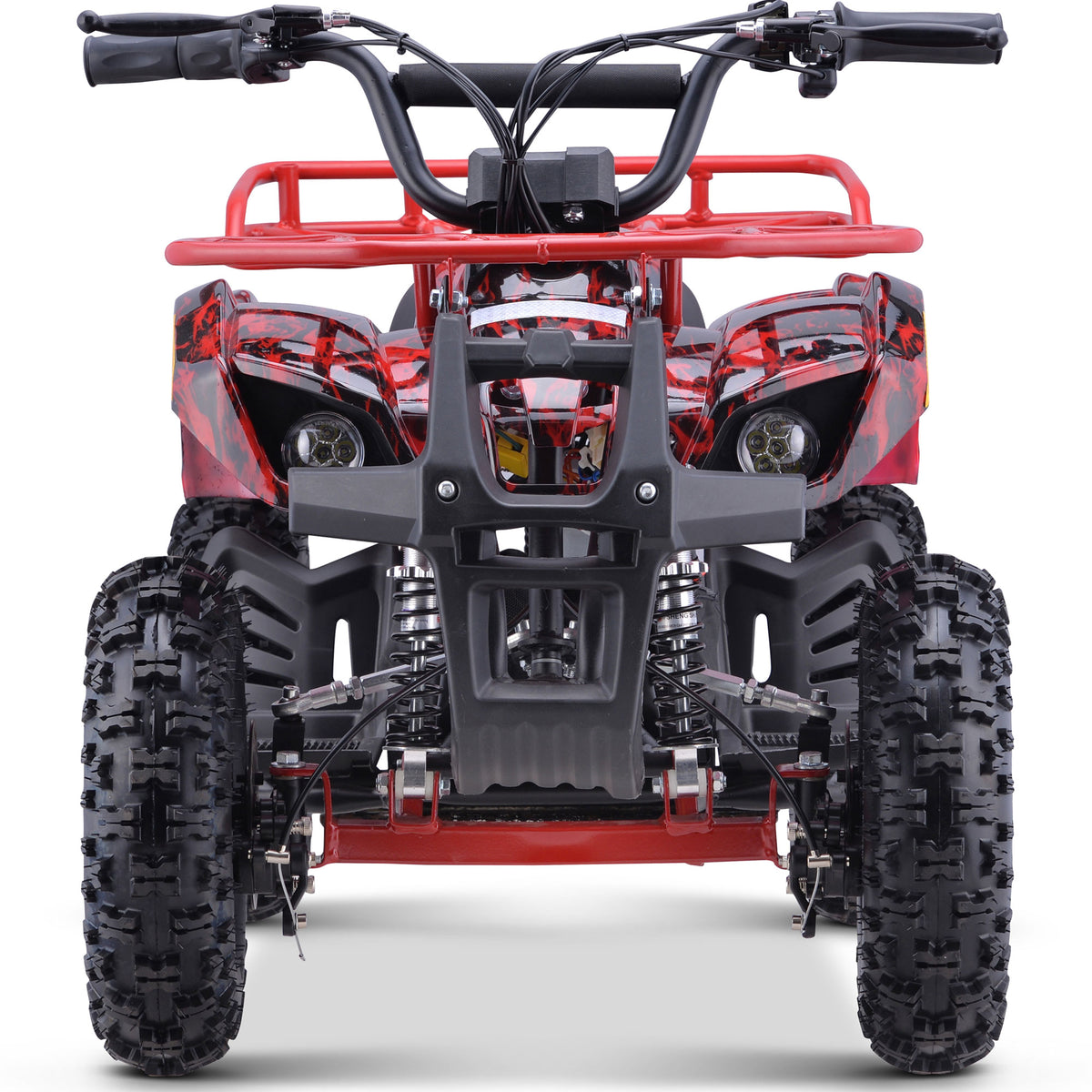 MotoTec 36V 500W Sonora Kids ATV Red Flame - view 7