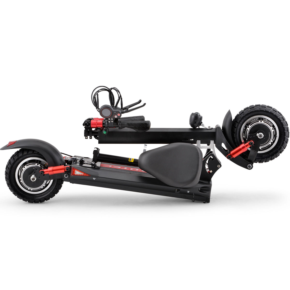 MotoTec Thor 60V 2400W Lithium Electric Scooter Black - view 6
