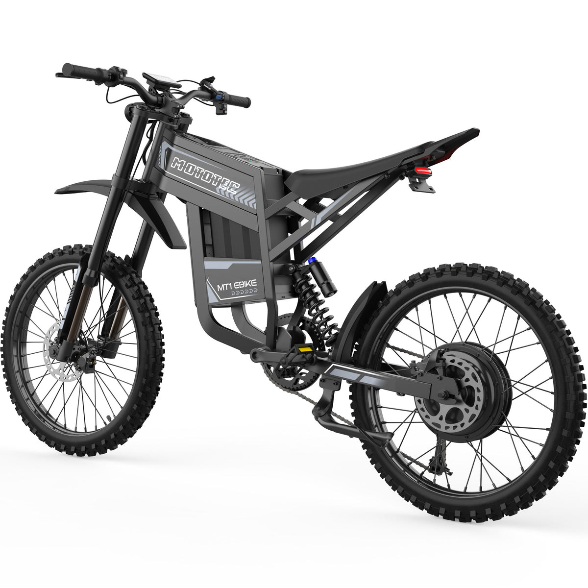 MotoTec MT1 Pro E-Bike 60V 6000W Grey - view 6