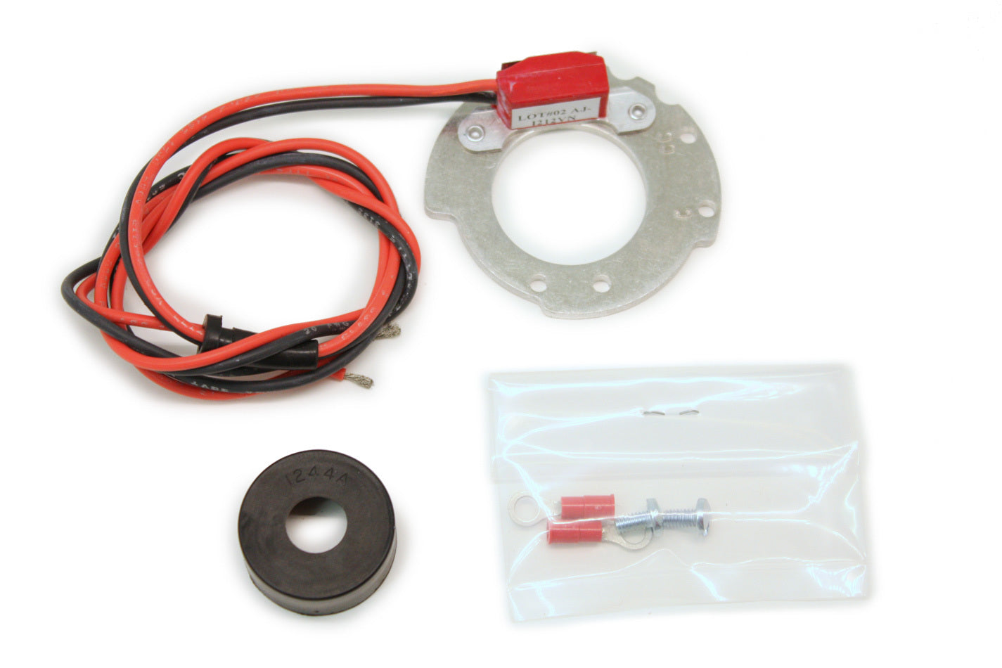 Pertronix Ignition Ignition Conversion Kit - Ignitor II - Points to Electronic - Magnetic Trigger - Ford 4-Cylinder -