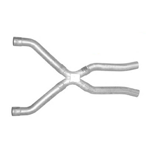 Pypes Performance Exhaust Exhaust X-Pipe - 2.5 in Diameter - Stainless - Natural - GM G-Body 1978-88 - Each