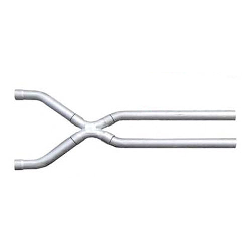 Pypes Performance Exhaust Exhaust X-Pipe - Tunnel Crossover - 3 in Diameter - Stainless - Natural - Universal - Each