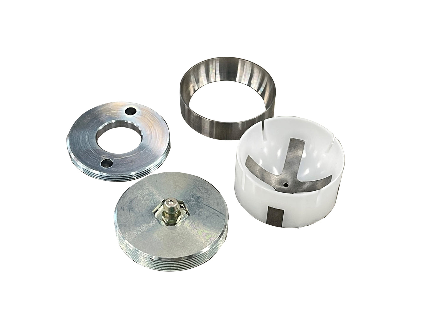 Qa1 Ball Joint Service Kit - Greasable - Adjustable - 1.625 in Ball - Steel - Natural - Kit