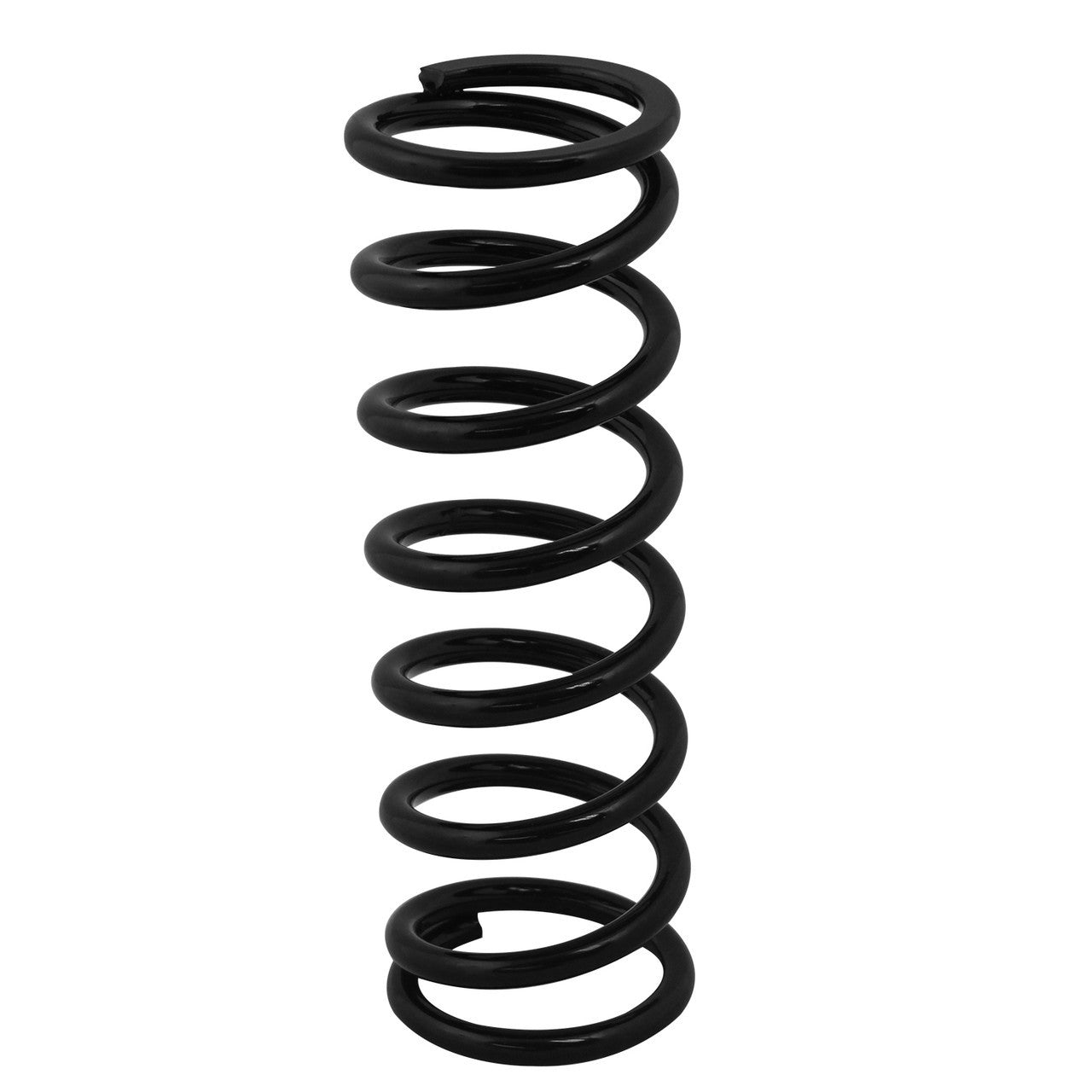 Qa1 Coil Spring - High Travel - Coil-Over - 2.5 in ID - 12 in Length - 450 lb/in Spring Rate - Steel - Black Powder