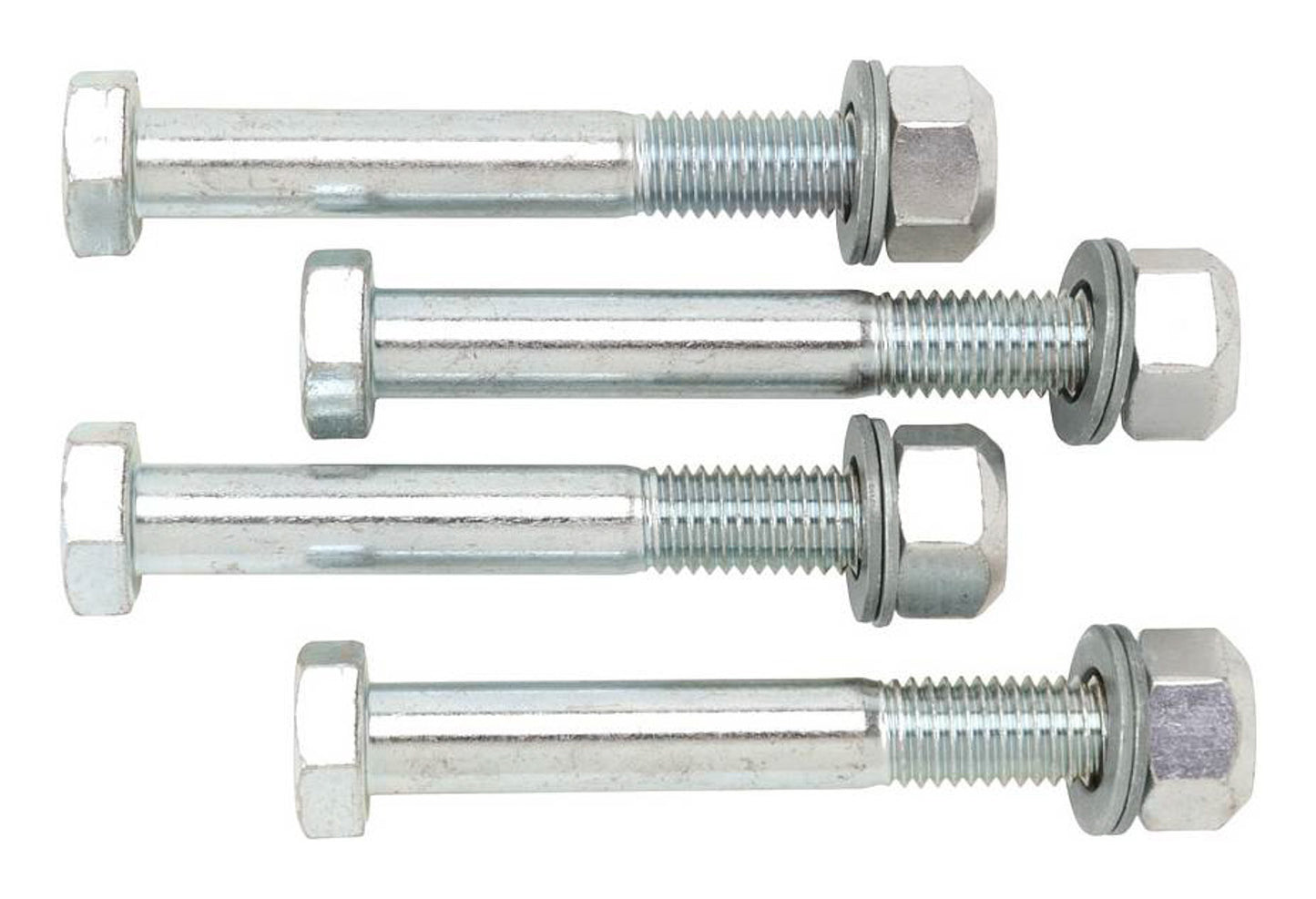 Qa1 Trailing Arm Hardware - Bolts / AN Washers / Nylon Locking Nuts - GM F-Body 1982-2002 - Set of 4
