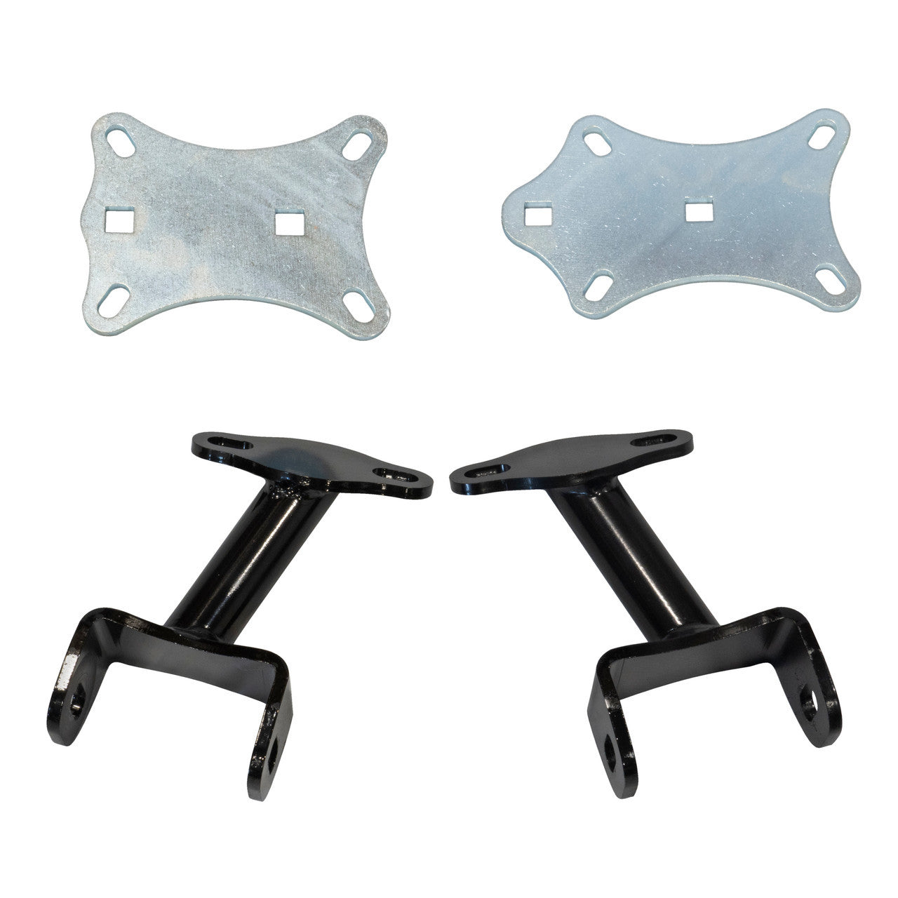 Qa1 Motor Mount - Bolt-On - Steel - Black Powder Coat - GM LS-Series - GM Fullsize Truck 1963-87 - Kit