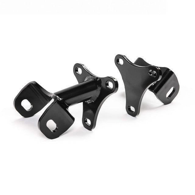 Qa1 Motor Mount - Bolt-On - Steel - Black Powder Coat - Chevy V8 - GM F-Body 1982-92 - Pair
