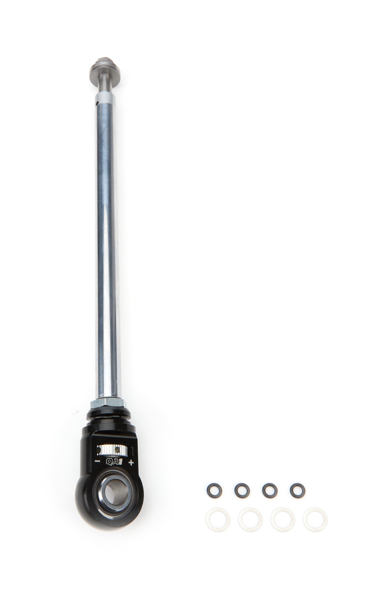 Qa1 Shock Shaft - 7 in Stroke - Bleeder Included - Steel - Chrome Plated - QA1 Shocks - Each