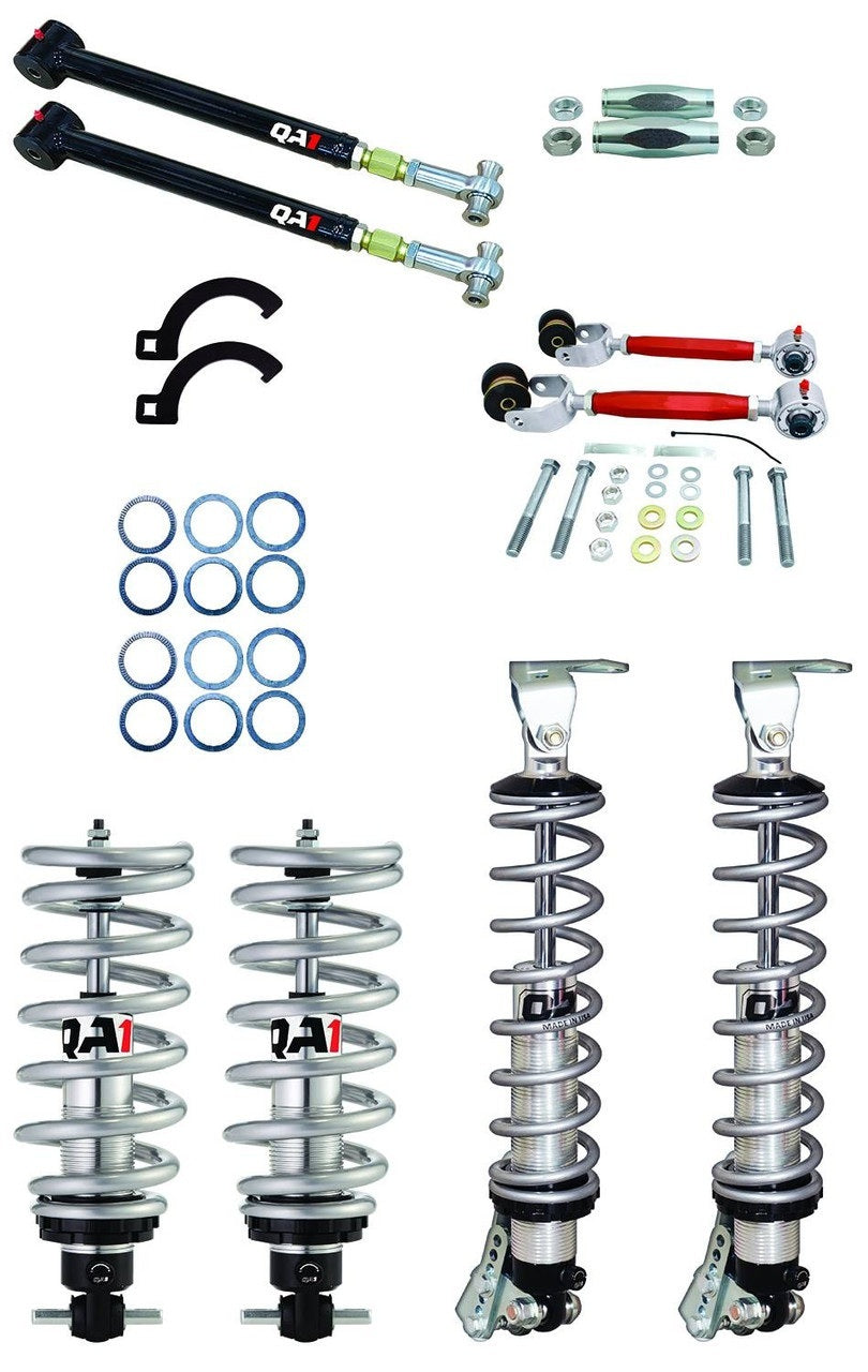 Qa1 Suspension Handling Kit - Level 1 - Coil-Over System / Shocks / Tie Rod Sleeves / Trailing Arms - GM B-Body