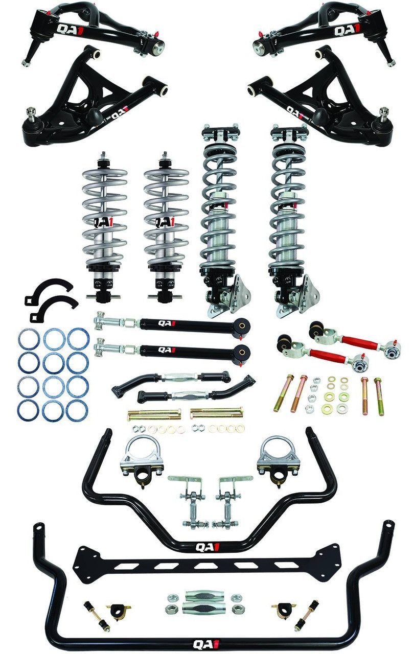 Qa1 Suspension Handling Kit - Level 2 - Bearings / Coil-Over System / Control Arms / Shocks / Sway Bars / Tie Rod