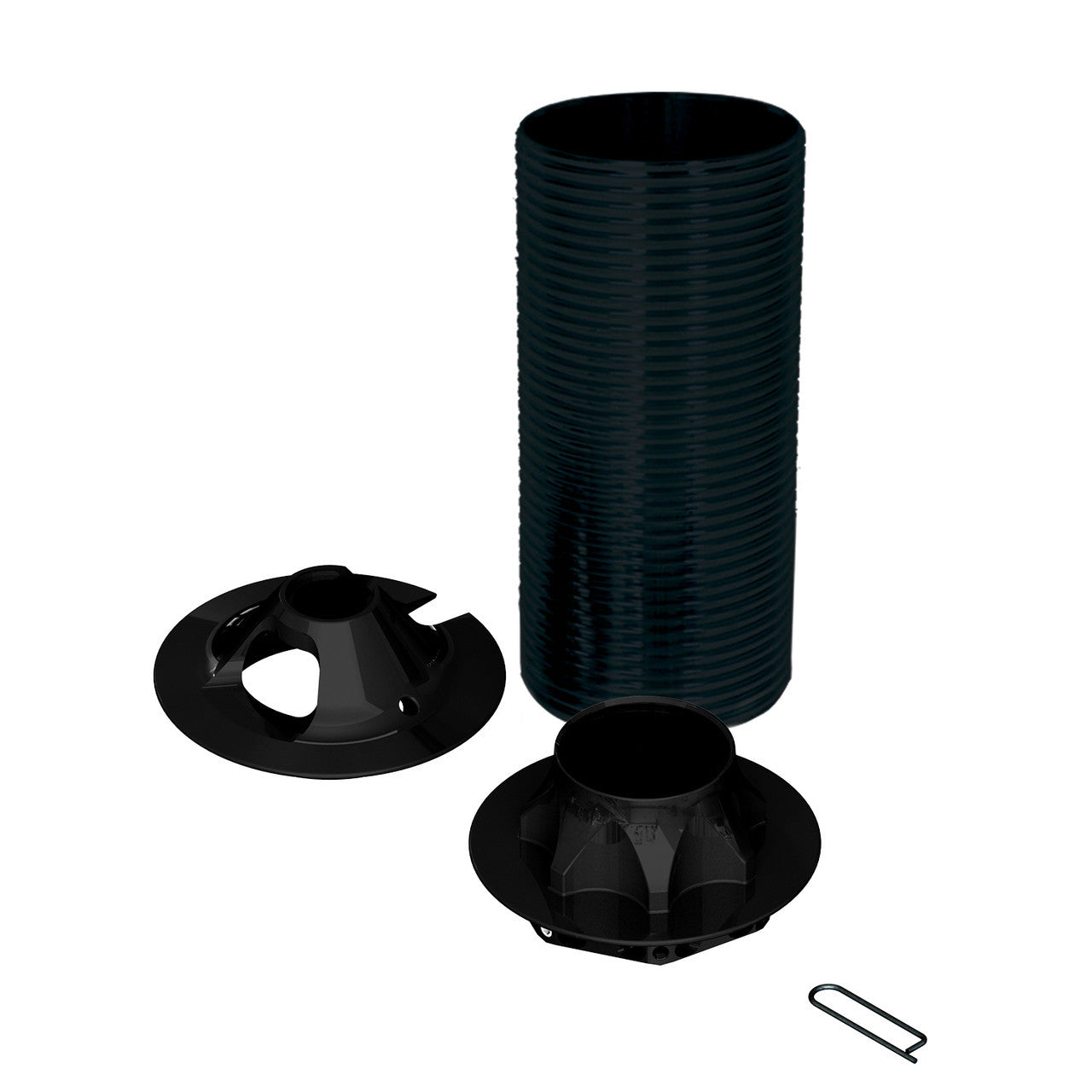 Qa1 Coil-Over Kit - 5 in OD Spring - 3 in Shock - 9 in Sleeve - Aluminum - Black Anodized - 9 in Stroke - QA1 5Q / 51