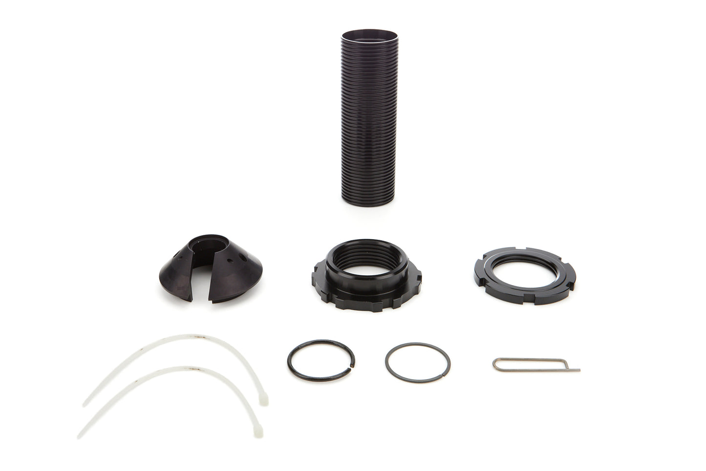 Qa1 Coil-Over Kit - 2.5 in ID Spring - 2 in Shock - 6 in Sleeve - Aluminum - Black Anodized - QA1 7Q Series Shocks - Kit
