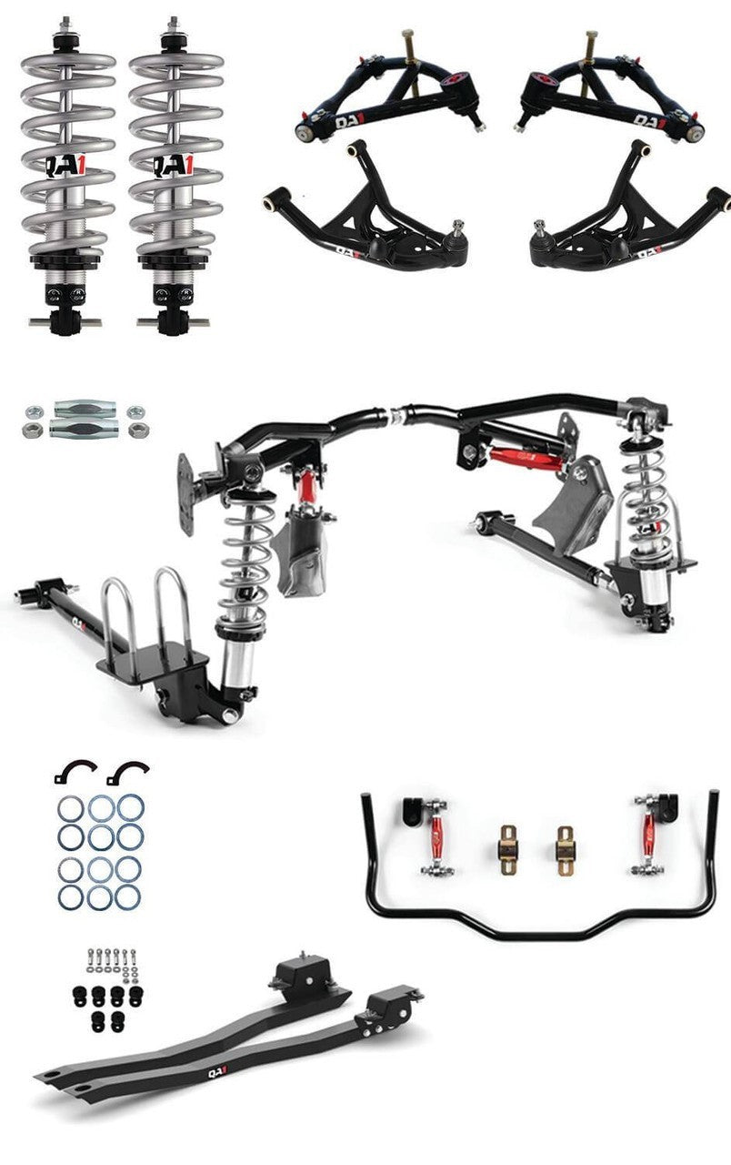 Qa1 Suspension Handling Kit - Level 2 - Bearings / Coil-Over System / Control Arms / Shocks / Sway Bar / Tie Rod