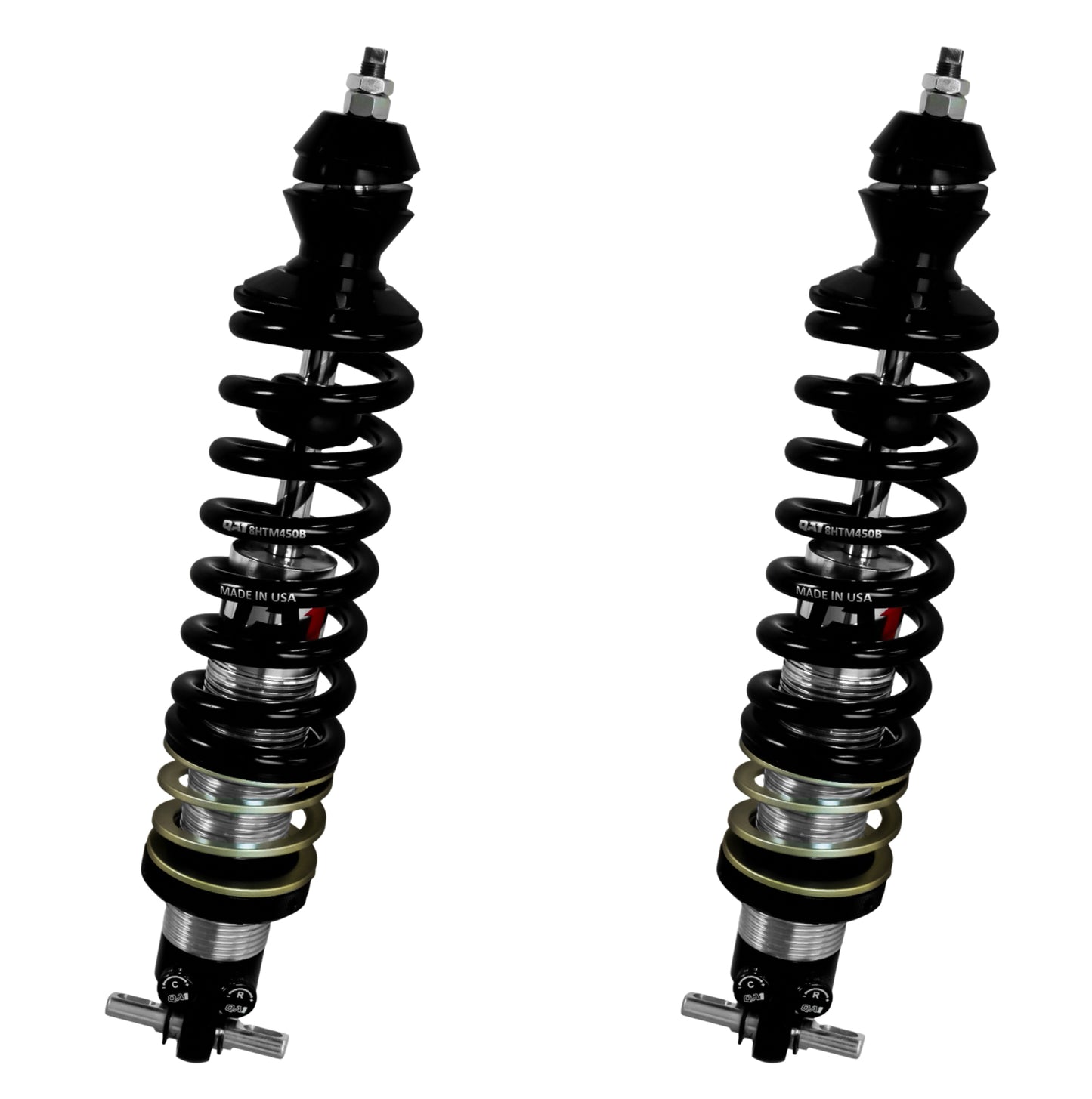 Qa1 Coil-Over Shock Kit - Proma Star - Twintube - Double Adjustable - 550 lb/in Spring Rate - Front - Chevy Corvette