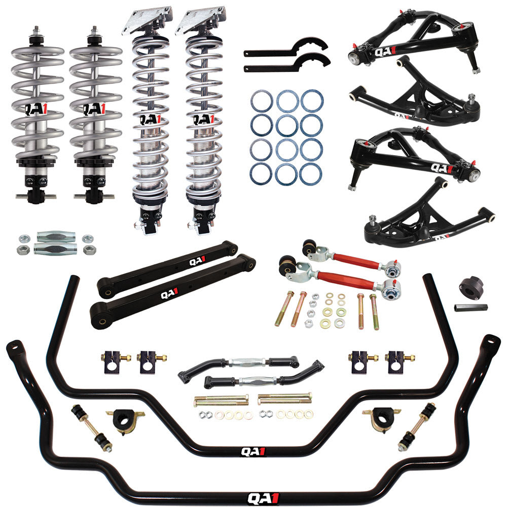 Qa1 Suspension Handling Kit - Level 2 - Bearings / Coil-Over System / Control Arms / Shocks / Sway Bars / Tie Rod