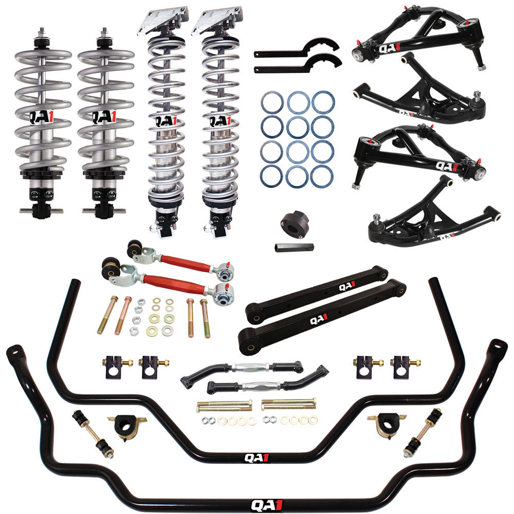 Qa1 Suspension Handling Kit - Level 2 - Bearings / Coil-Over System / Control Arms / Shocks / Sway Bars / Tie Rod
