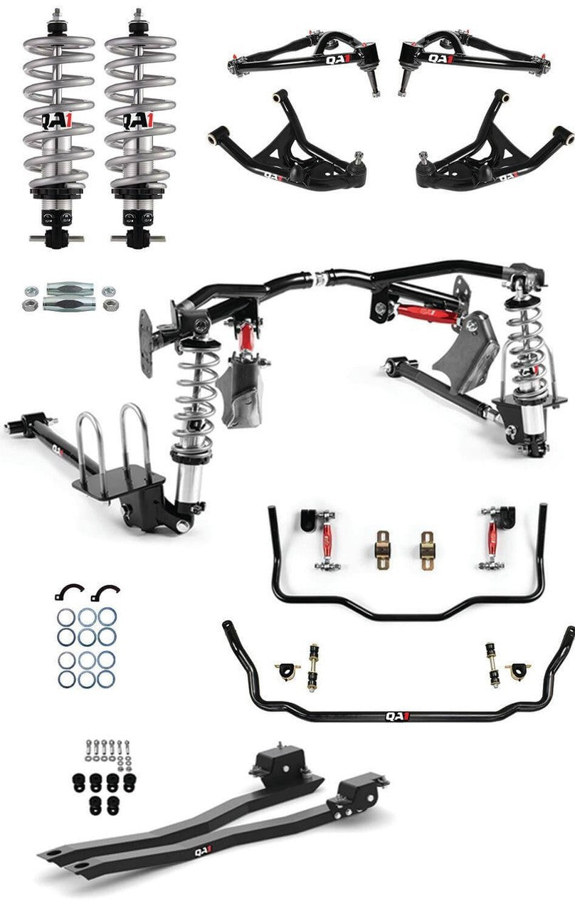 Qa1 Suspension Handling Kit - Level 2 - Bearings / Coil-Over System / Control Arms / Shocks / Sway Bars / Tie Rod