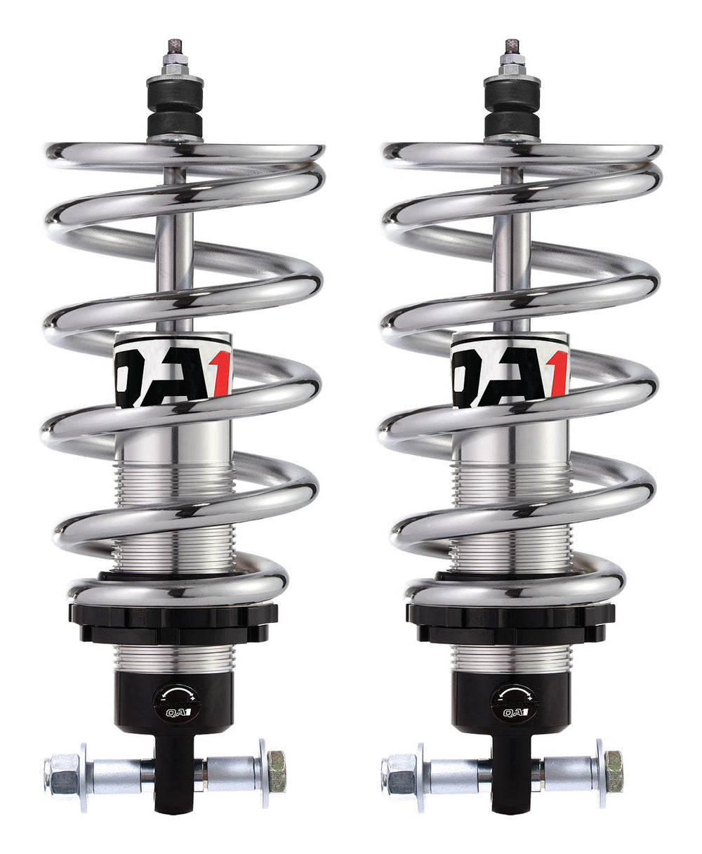 Qa1 Coil-Over Shock Kit - Pro-Coil - Twintube - Single Adjustable - Front - 375 lb/in Spring Rate - Ford Mustang