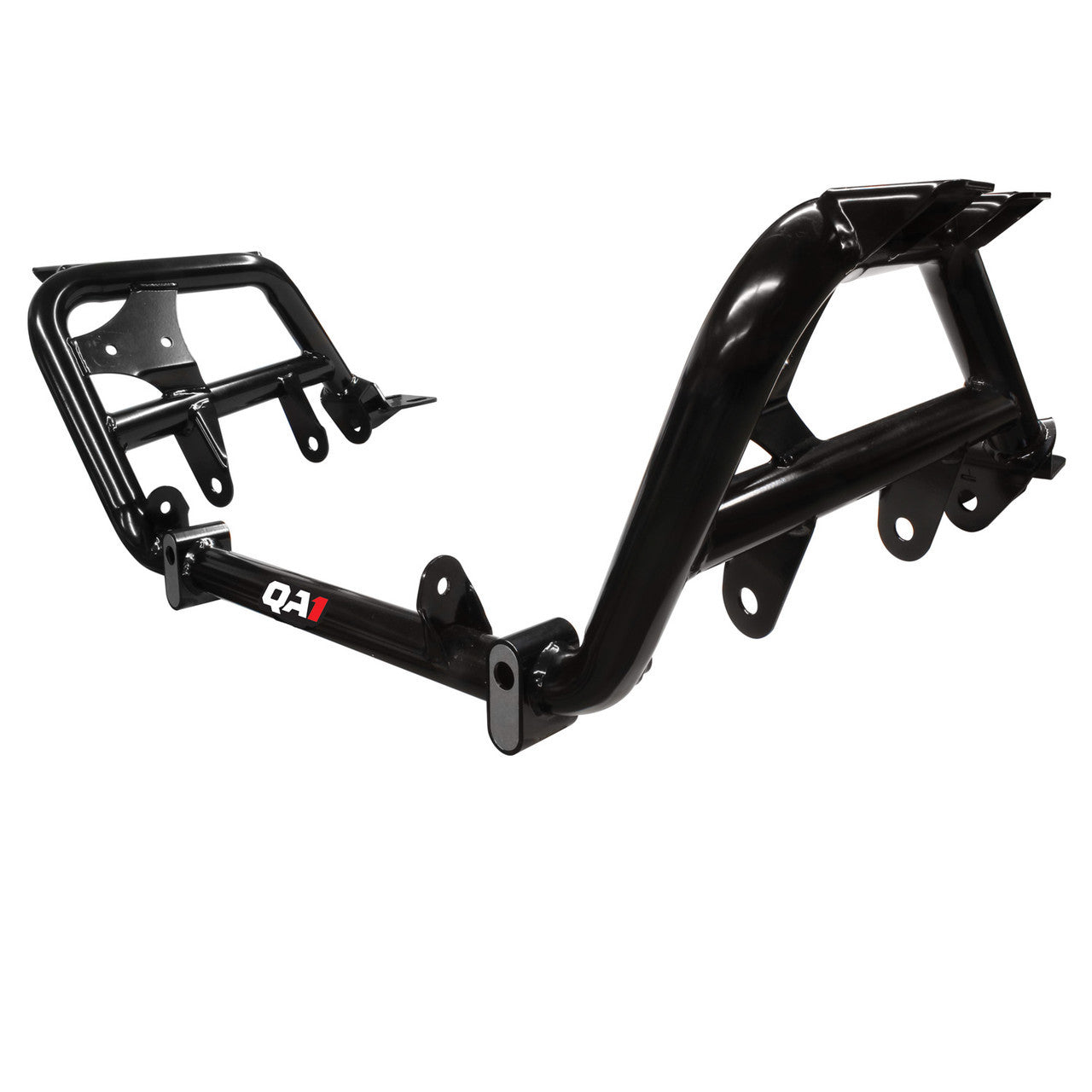 Qa1 K-Member - Tubular - Improved Geometry - Increased Header Clearance - Factory Steering Rack - Steel - Black Powder