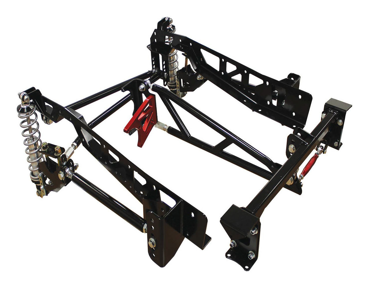 Qa1 Rear Suspension Kit - Single Adjustable - 200 lb/in Spring Rate - Crossmember / Panhard Bar / Shocks / Springs /