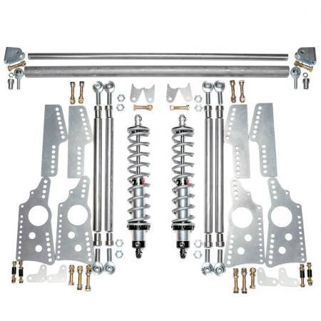 Qa1 Suspension Handling Kit - 4-Link System - Single Adjustable - 110 lb/in Spring Rate - Brackets / Crossmember /