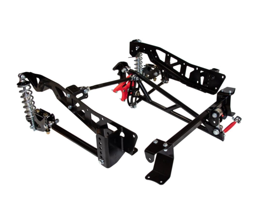 Qa1 Rear Suspension Kit - Bolt-On - Bushings / Crossmember / Lower Bars / Shocks / Springs / Hardware Included -