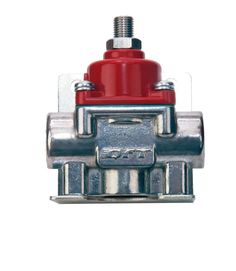 Quick Fuel Technology Fuel Pressure Regulator - 4-1/2 to 9 psi - In-Line - 3/8 in NPT Female Inlet - 3/8 in NPT Female