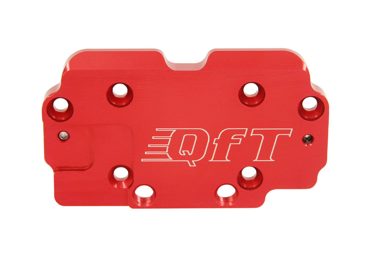 Quick Fuel Technology Metering Plate - Secondary - Conversion to Main Jets - Center Pivot - Gasket Included - Aluminum