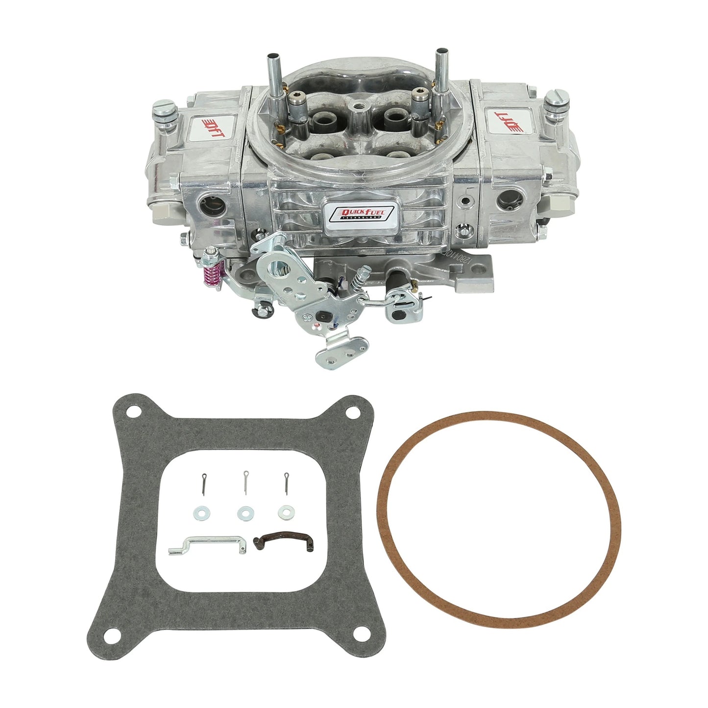 Quick Fuel Technology Carburetor - Street-Q - 4-Barrel - 650 CFM - Square Bore - No Choke - Mechanical Secondary -
