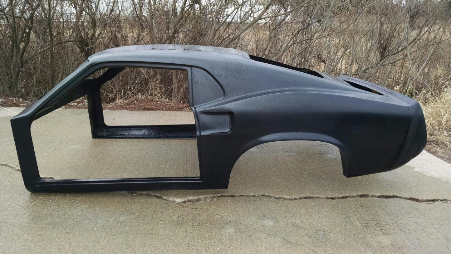 1969 Fiberglass Mustang Fastback Roof Clip - Glasstek R3008 - view 3
