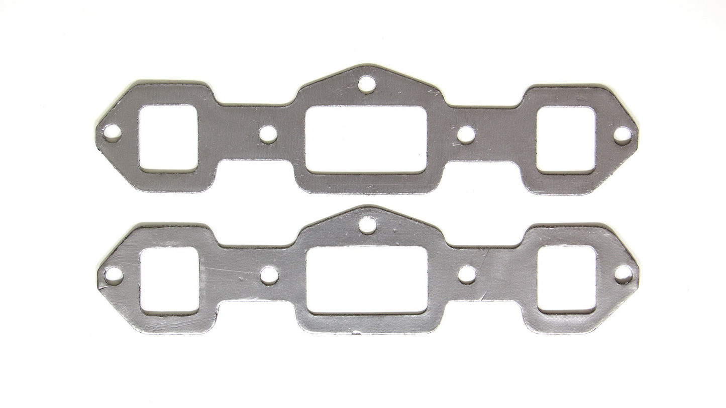 Remflex Exhaust Gaskets Exhaust Header / Manifold Gasket - 1.625 x 1.875 in Rectangular Port - Open Center Port -